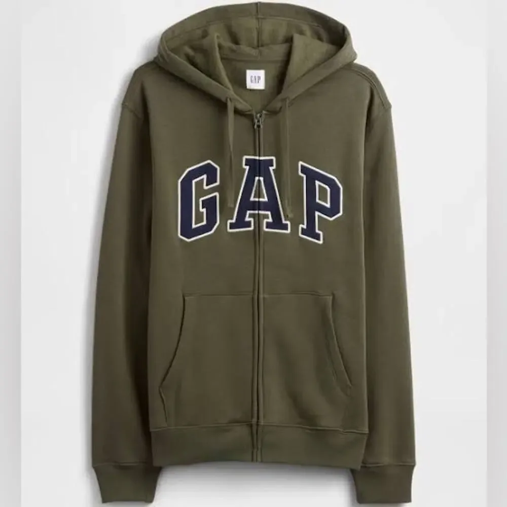 GAP Men’s SET Olive Green Zip Hoodie and Joggers MSRP $100 Size M